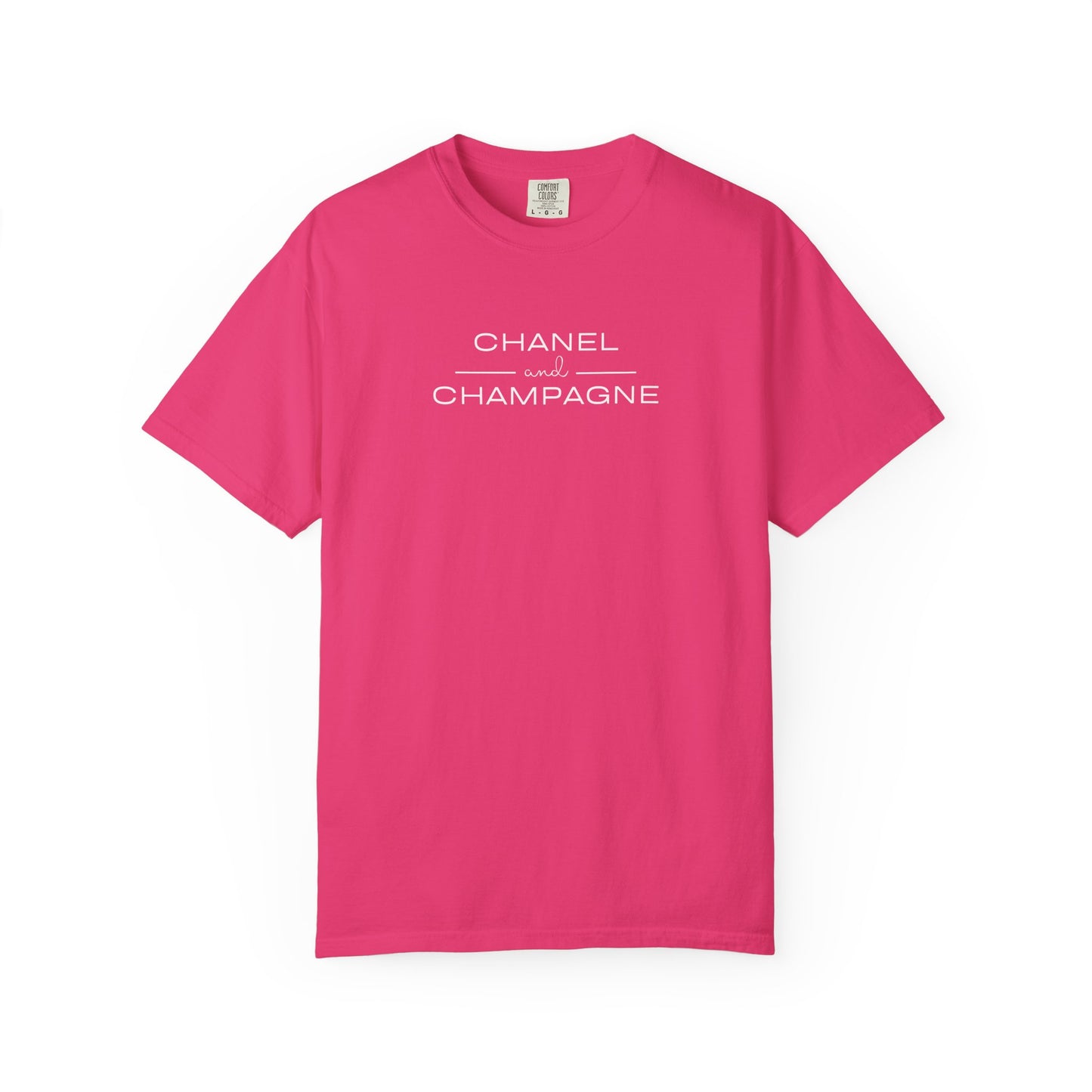 CHANEL AND CHAMPAGNE T-SHIRT
