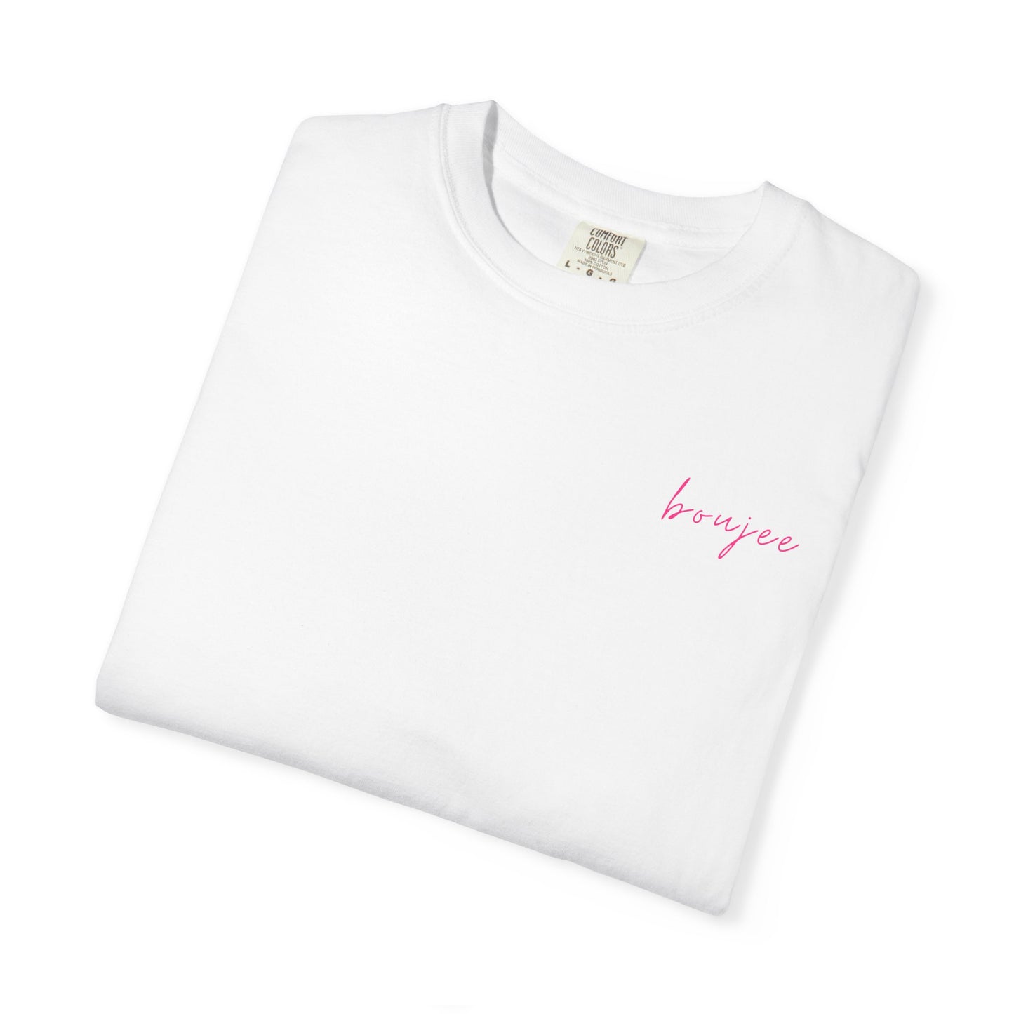 SIMPLE PINK BOUJEE TEE