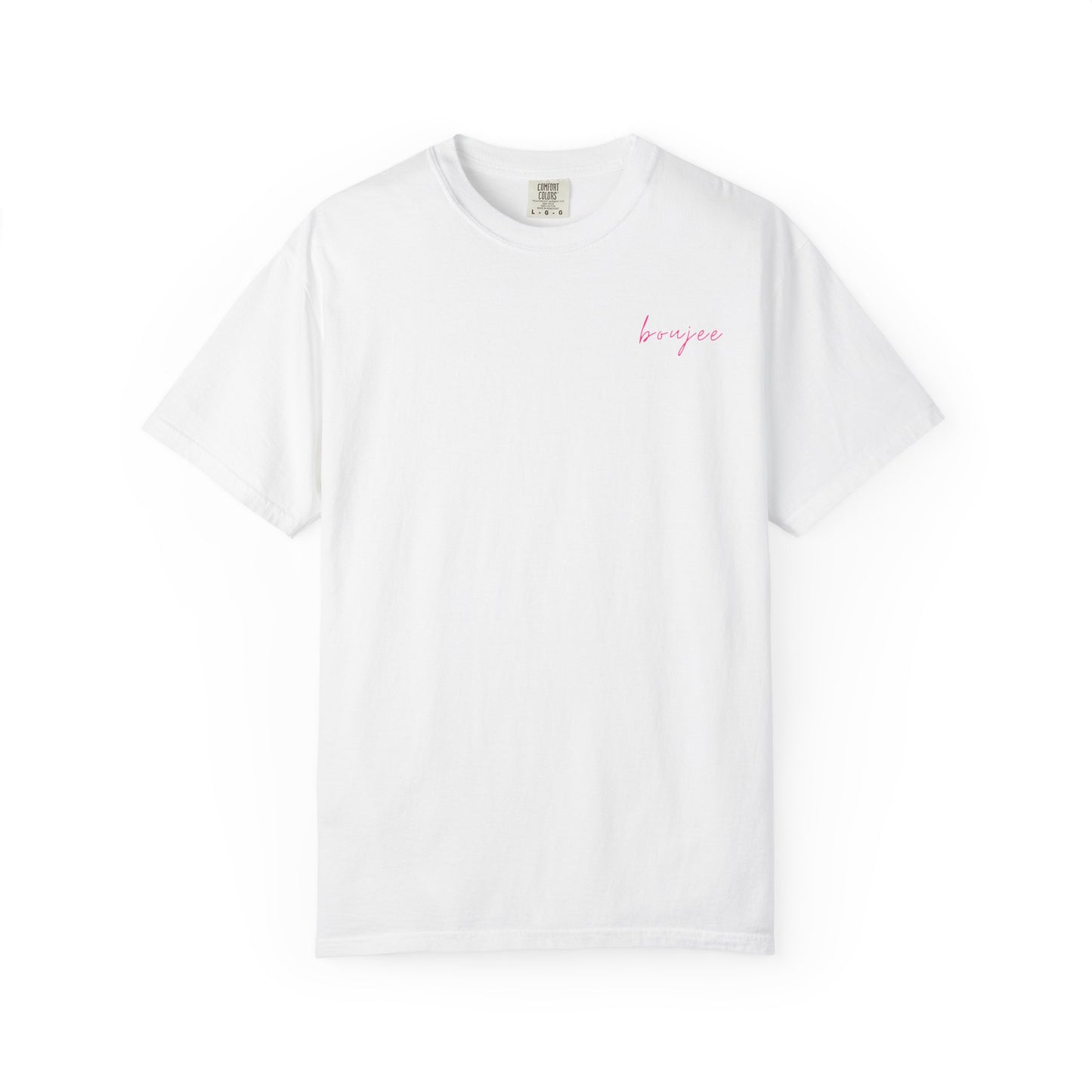 SIMPLE PINK BOUJEE TEE