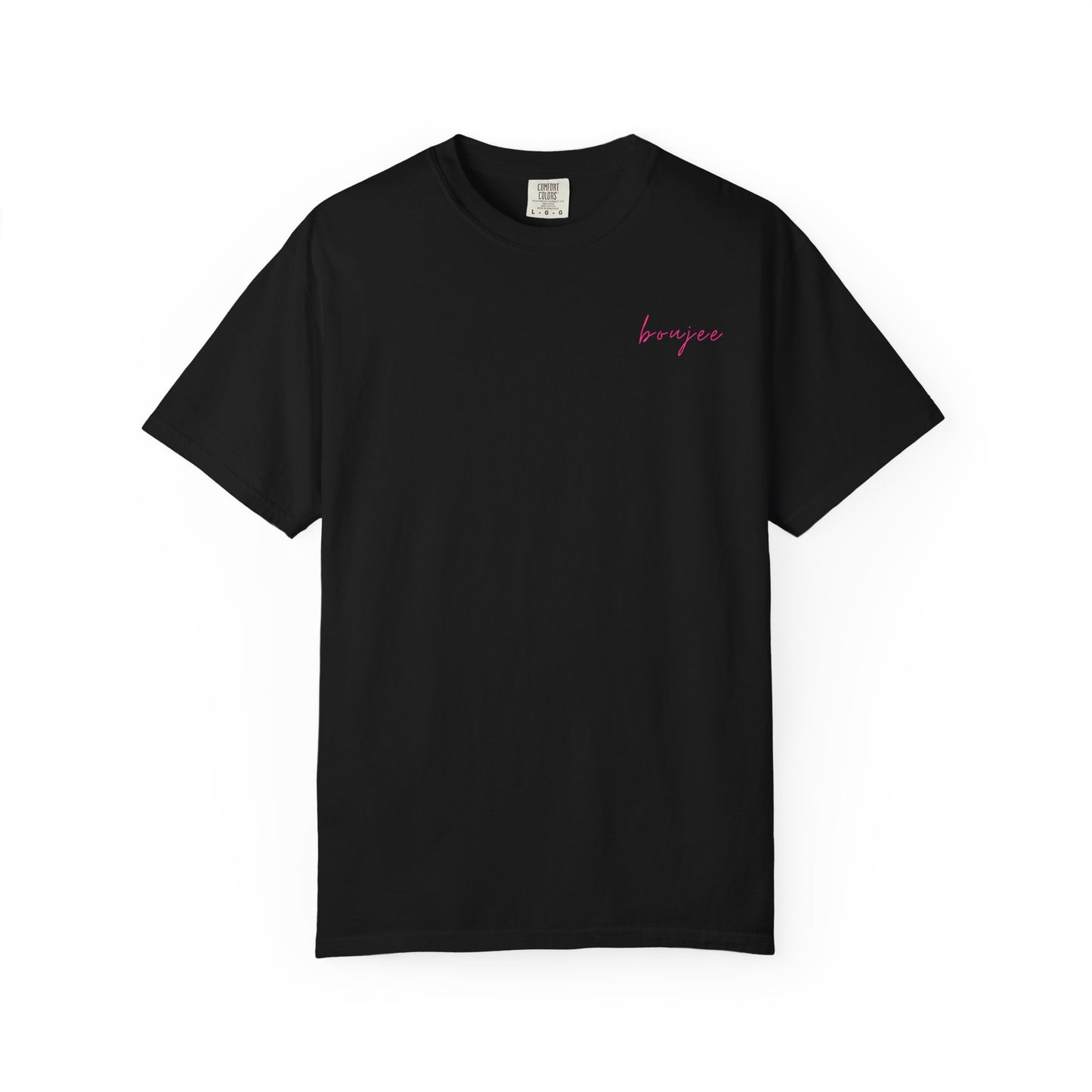 SIMPLE PINK BOUJEE TEE