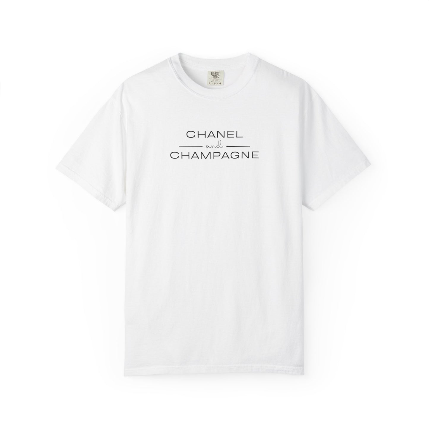 CHANEL AND CHAMPAGNE T-SHIRT