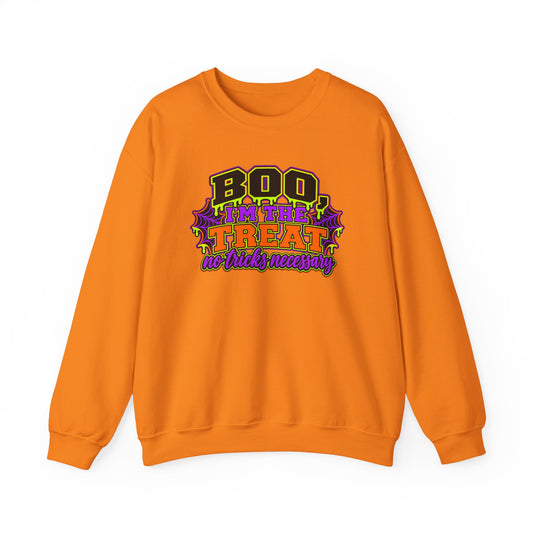 BOO I’M HERE FOR THE TREAT SWEATSHIRT